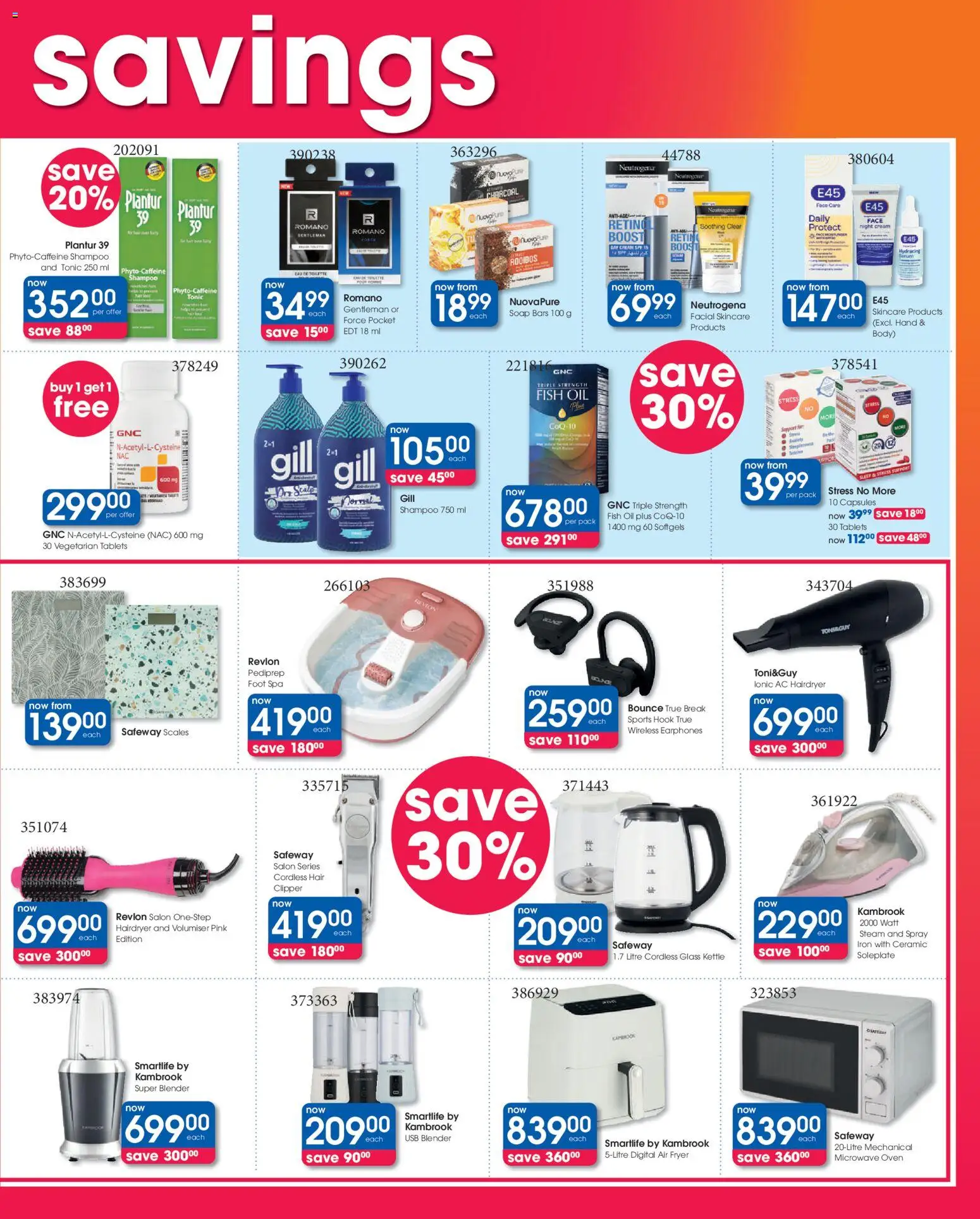 New Clicks catalogue – valid from 30.12.2025 | Page: 3 | Products: Oven, Microwave oven, Microwave, Air fryer