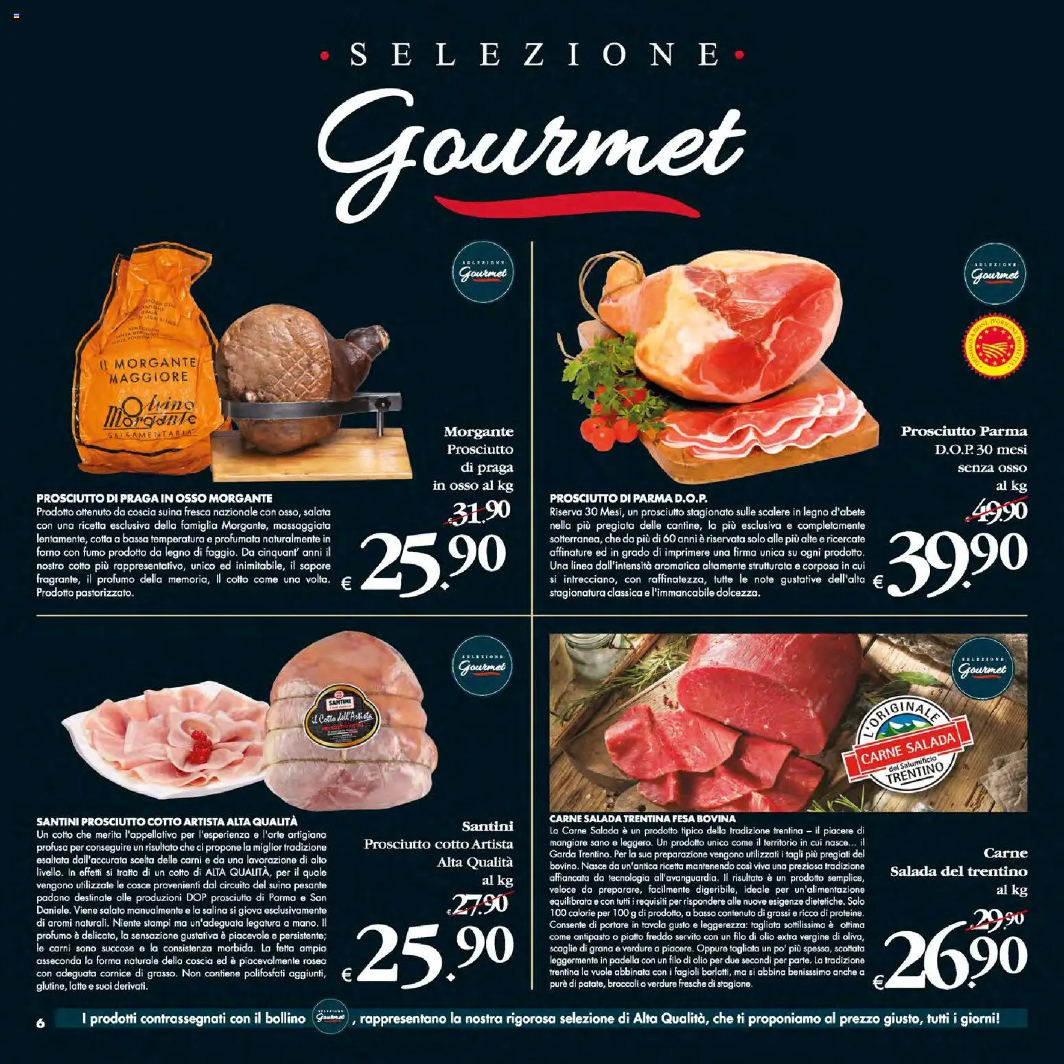 Volantino Decò del 13.01.2026 | Pagina: 6 | Prodotti: Prosciutto Cotto, Fagioli, Olio extra vergine, Forno