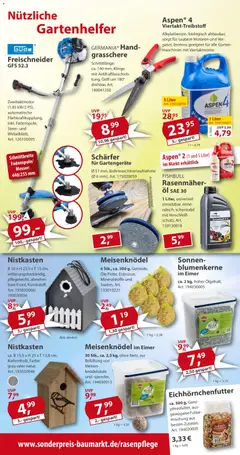 Sonderpreis Baumarkt Prospekt 	 ab 28.03.2026 gültig | Seite: 5 | Produkte: Rasenmäher, Öl