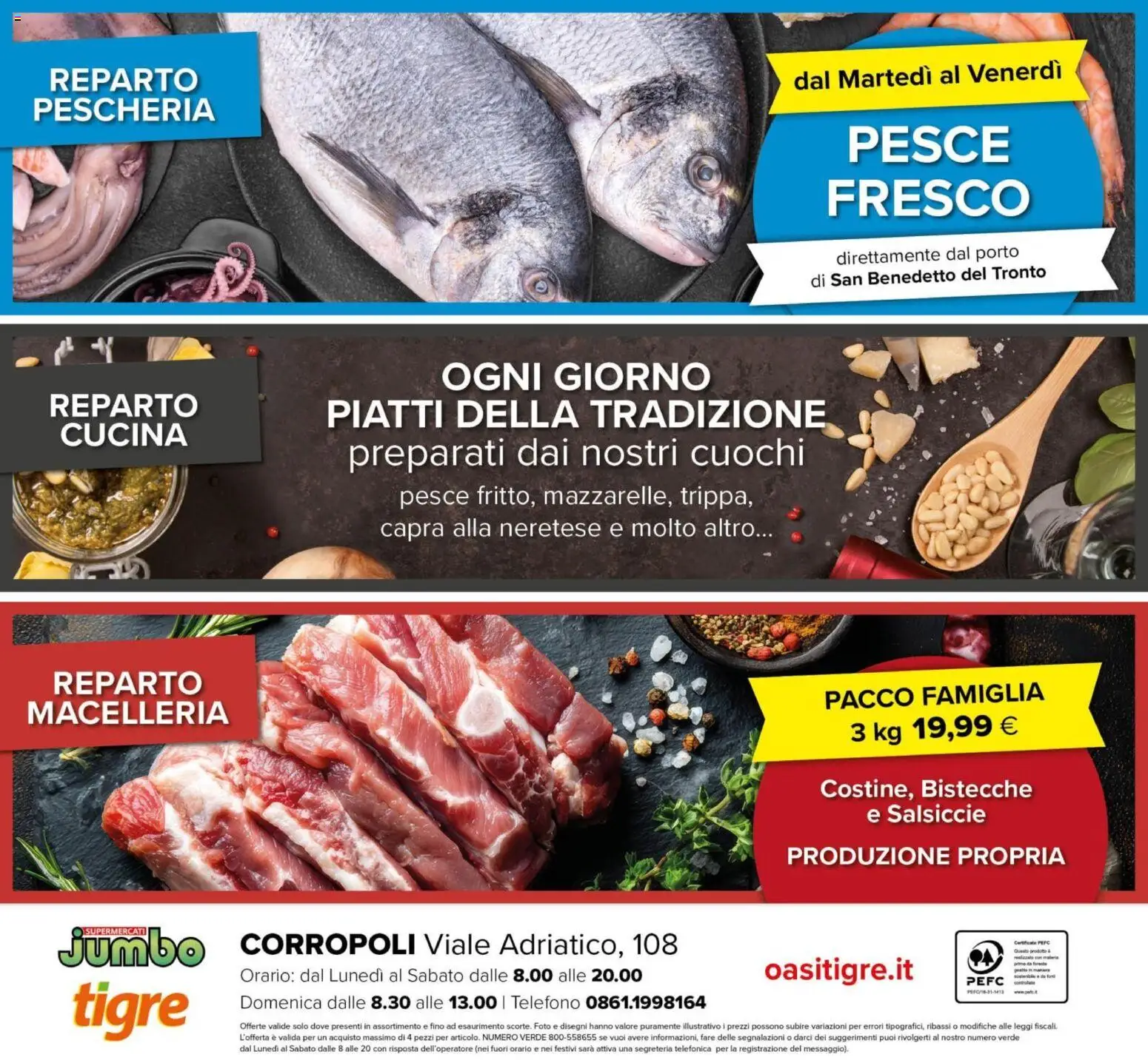 Volantino Tigre del 07.04.2026 | Pagina: 24 | Prodotti: Pesce, Telefono