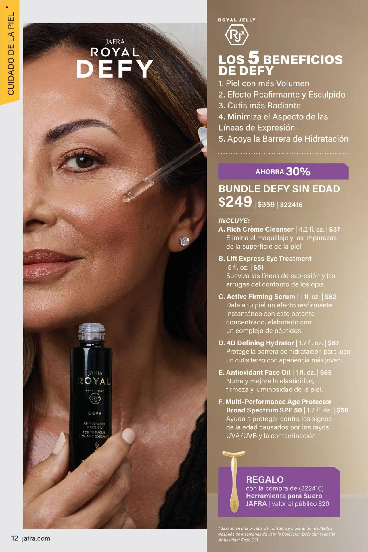 JAFRA folleto │ válido desde el 01.09.2025 | Página: 12 | Productos: Maquillaje, Sérum, Aceite