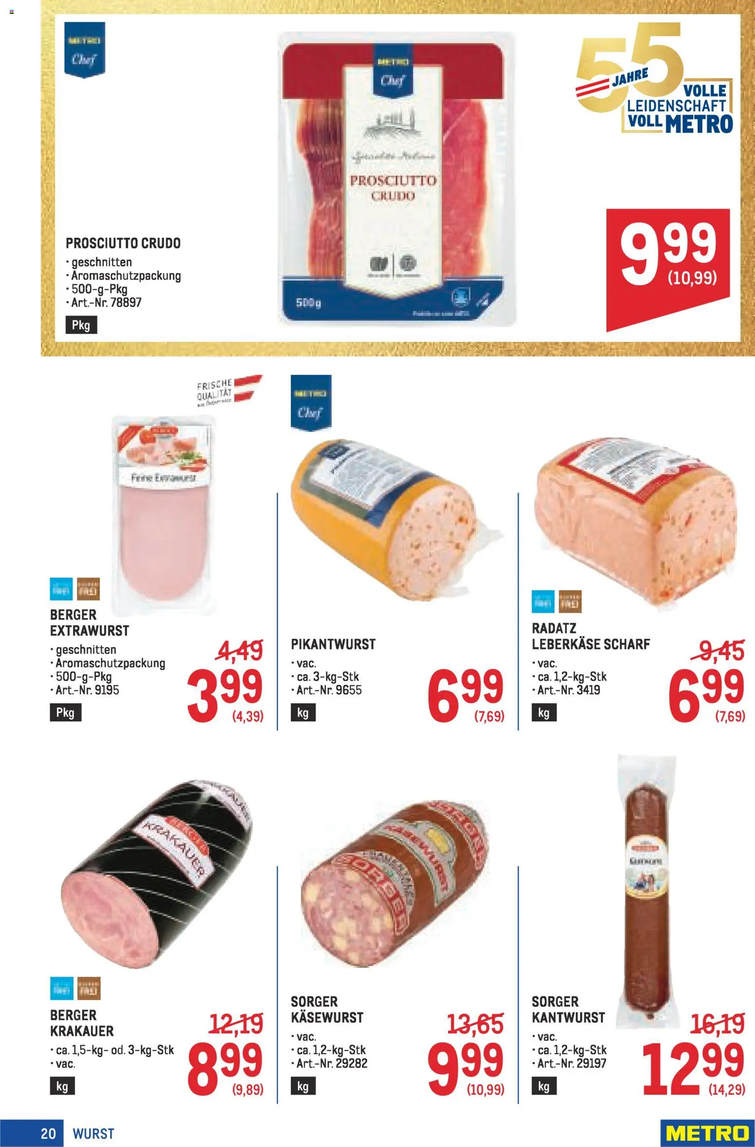 Metro angebote Profi gültig ab 30.04.2026 | Seite: 20