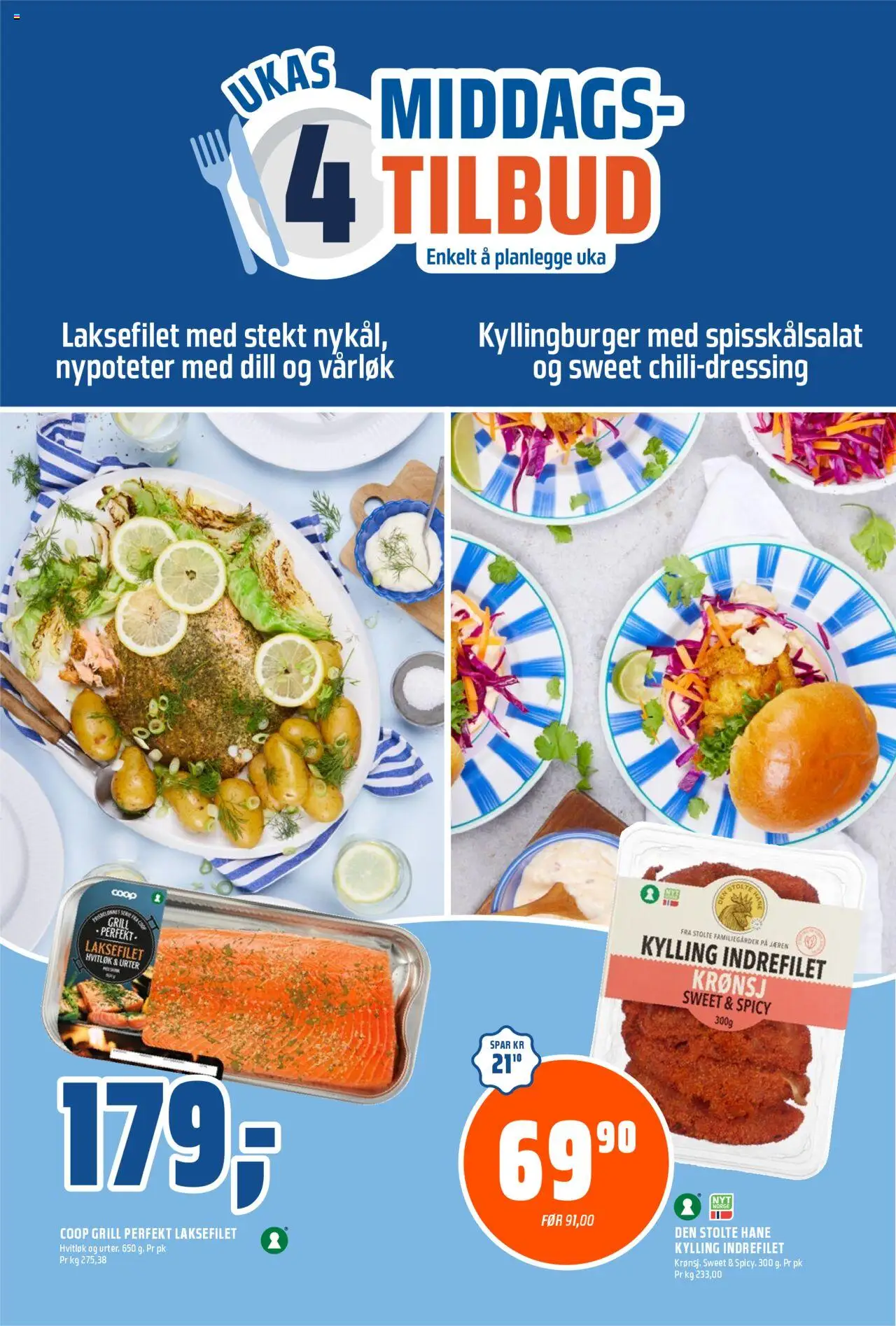  | Side: 10 | Produkter: Моноблок, Kylling, Urter, Karrysalat