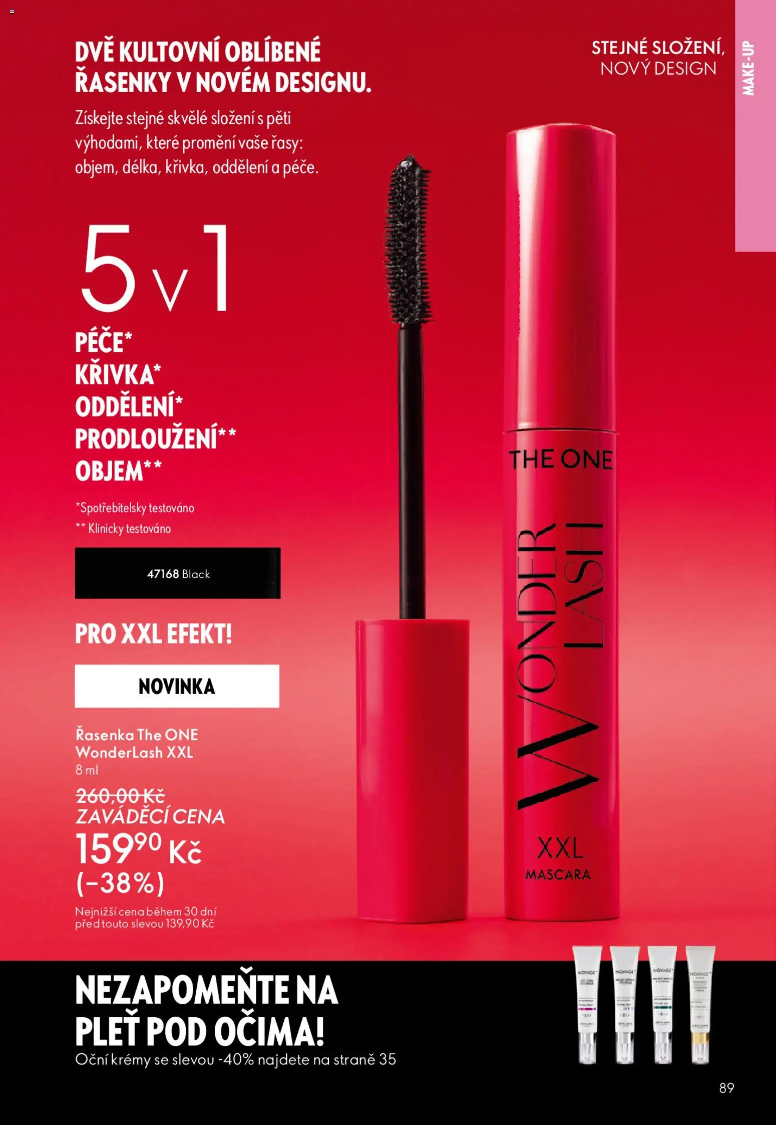 Oriflame katalog č. 05/2026 od 25.03.2026 | Strana: 89 | Produkty: Makeup, Řasenka