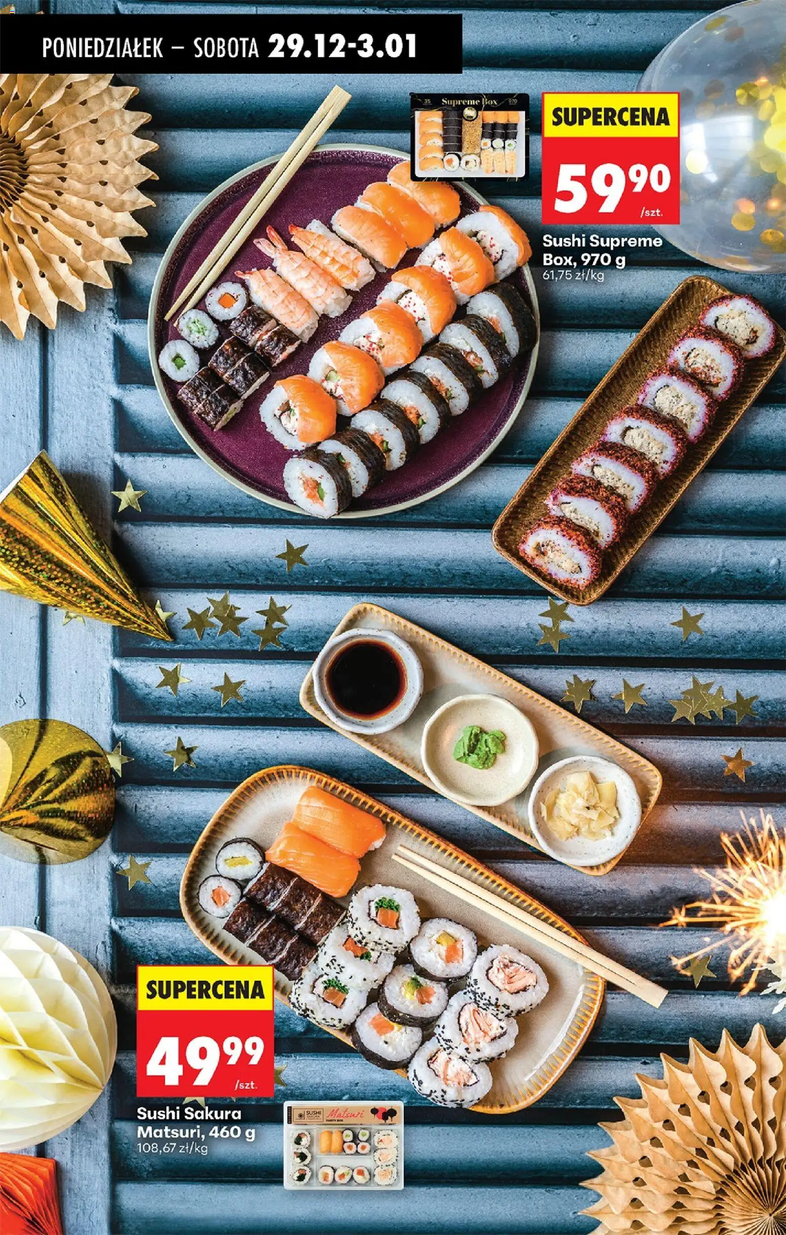 Biedronka gazetka od 29.12.2025 | Strona: 41 | Produkty: Sushi
