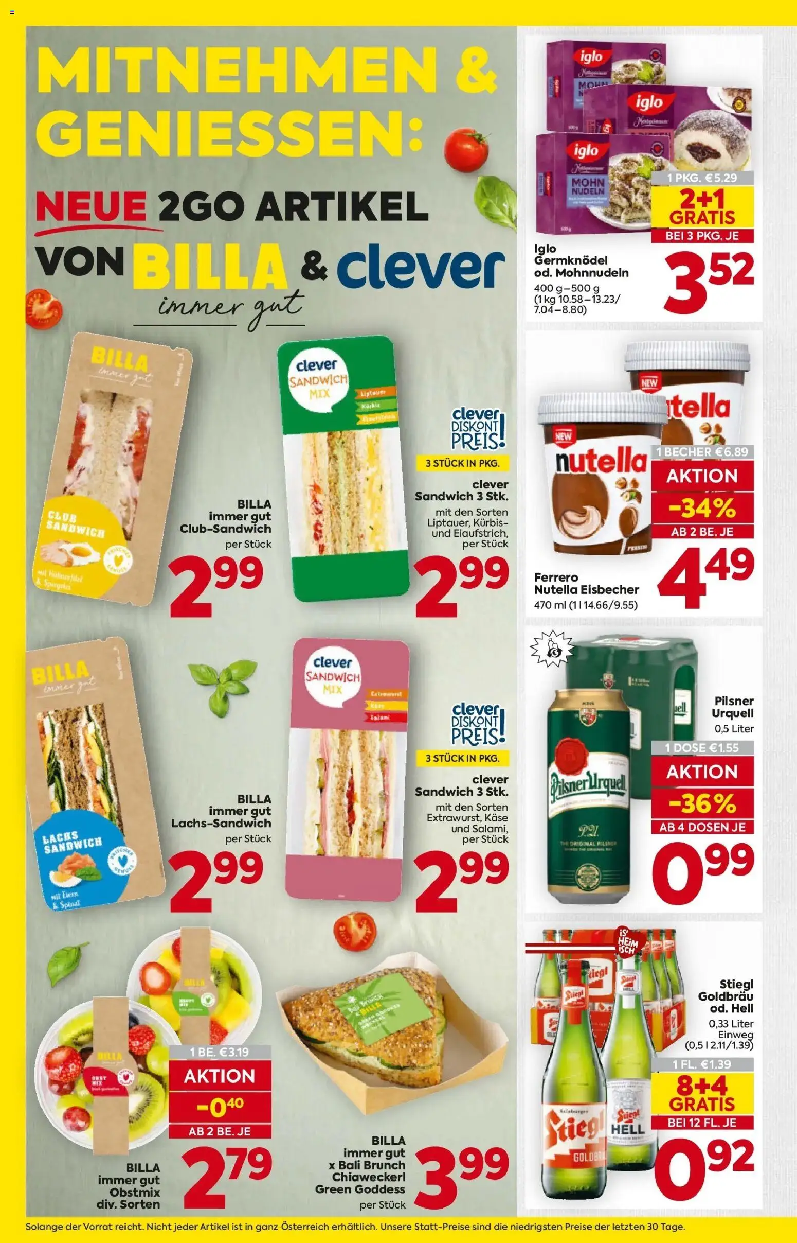 Billa Flugblatt - Wien gültig ab 29.01.2026 | Seite: 14 | Produkte: Kürbis, Käse, Nudeln