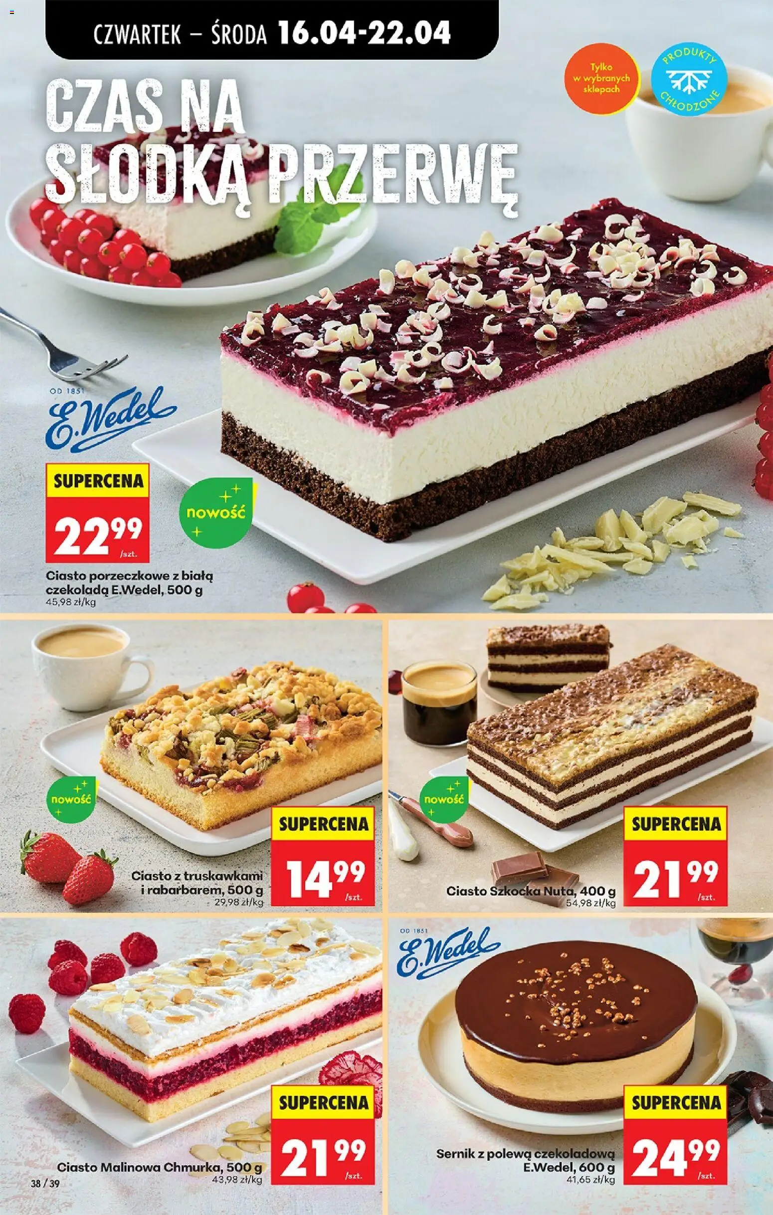Biedronka gazetka od czwartku od 16.04.2026 | Strona: 54 | Produkty: Mascarpone, Mleko, Ser, Jogurt