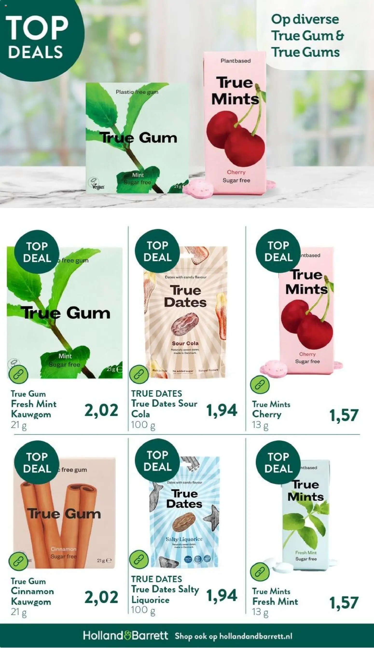 {H1} | Pagina: 6 | Producten: Gum, Kauwgom