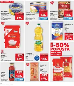 RISO SCOTTI Riža, oro ili originario 1 kg - Pregled kataloga iz trgovine Kaufland, vrijedi od 17.03.2026 | Stranica: 18
