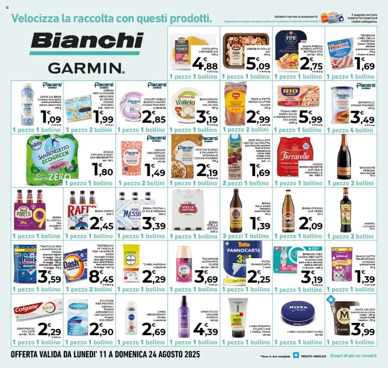 Volantino Conad del 13.08.2025 | Pagina: 22 | Prodotti: Gelato, Tacchino, Mango, Barbabietola