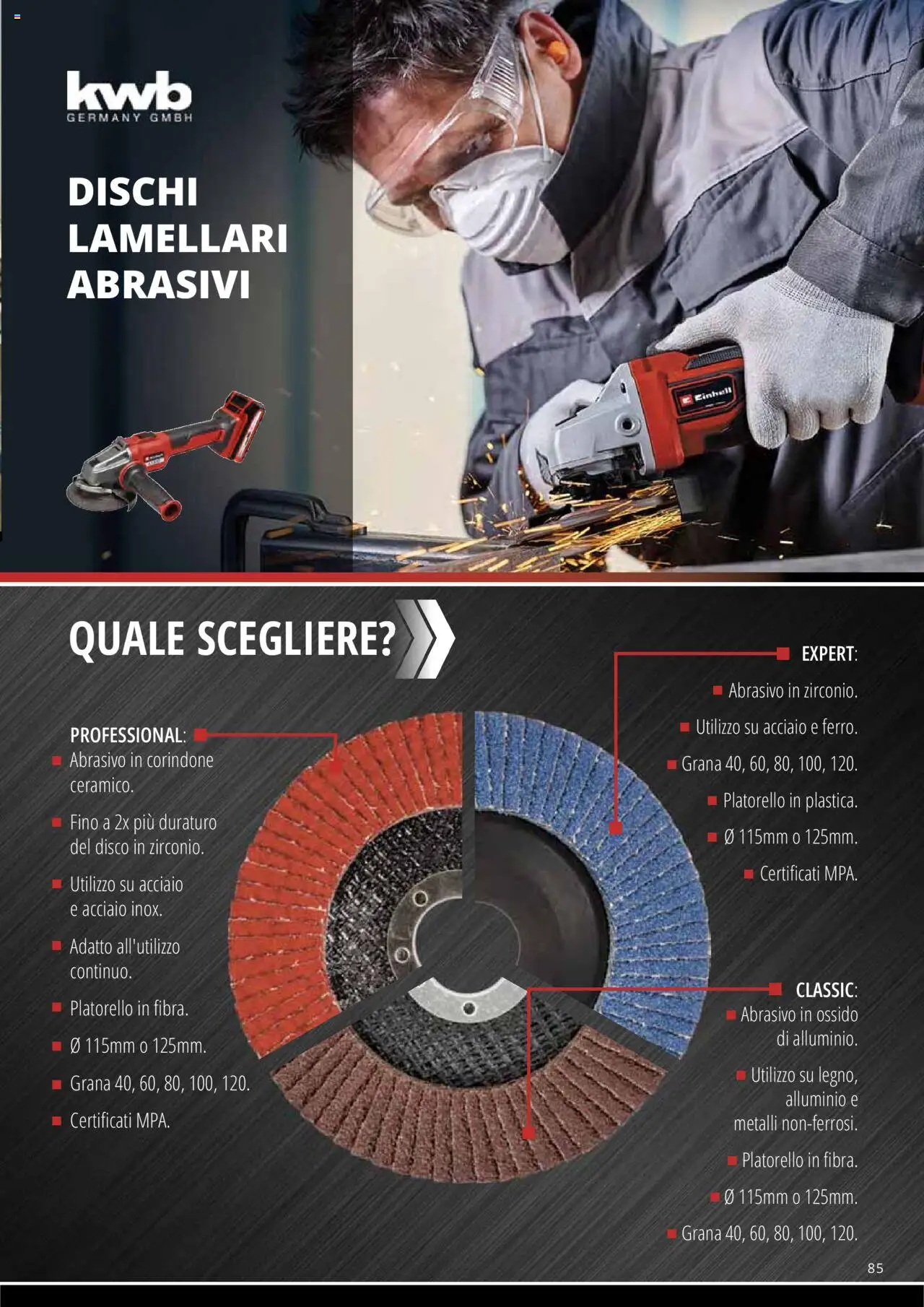 Volantino Einhell del 10.10.2025 | Pagina: 87 | Prodotti: Disco, Alluminio