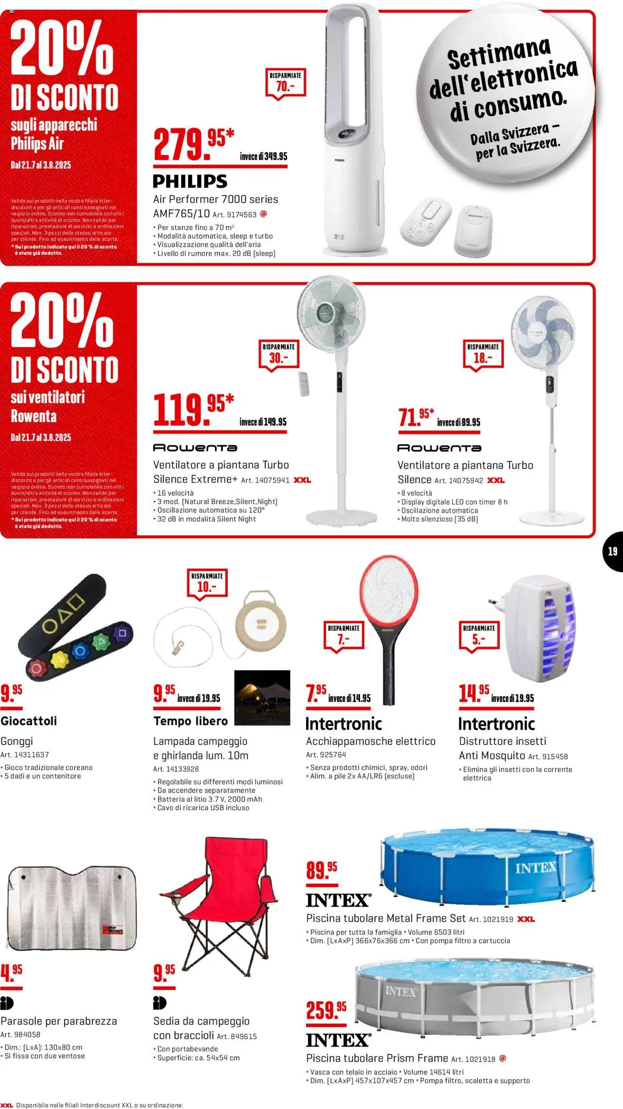 Interdiscount Aktionen IT ab 21.07.2025 | Seite: 19 | Produkte: Usb, Philips