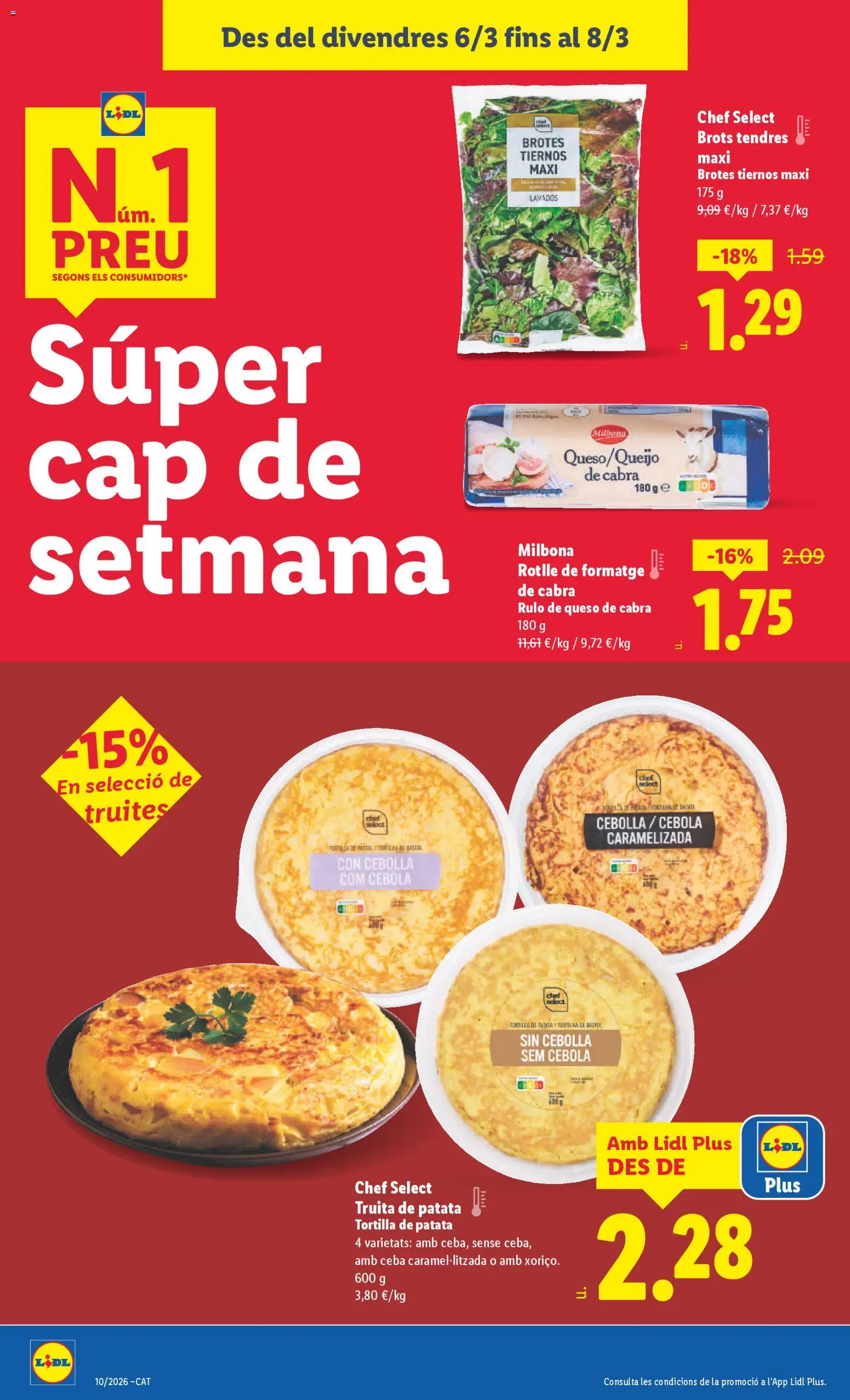 Lidl folleto │ válido desde el 02.03.2026 | Página: 34 | Productos: Queso, Παγωμένο τσάι