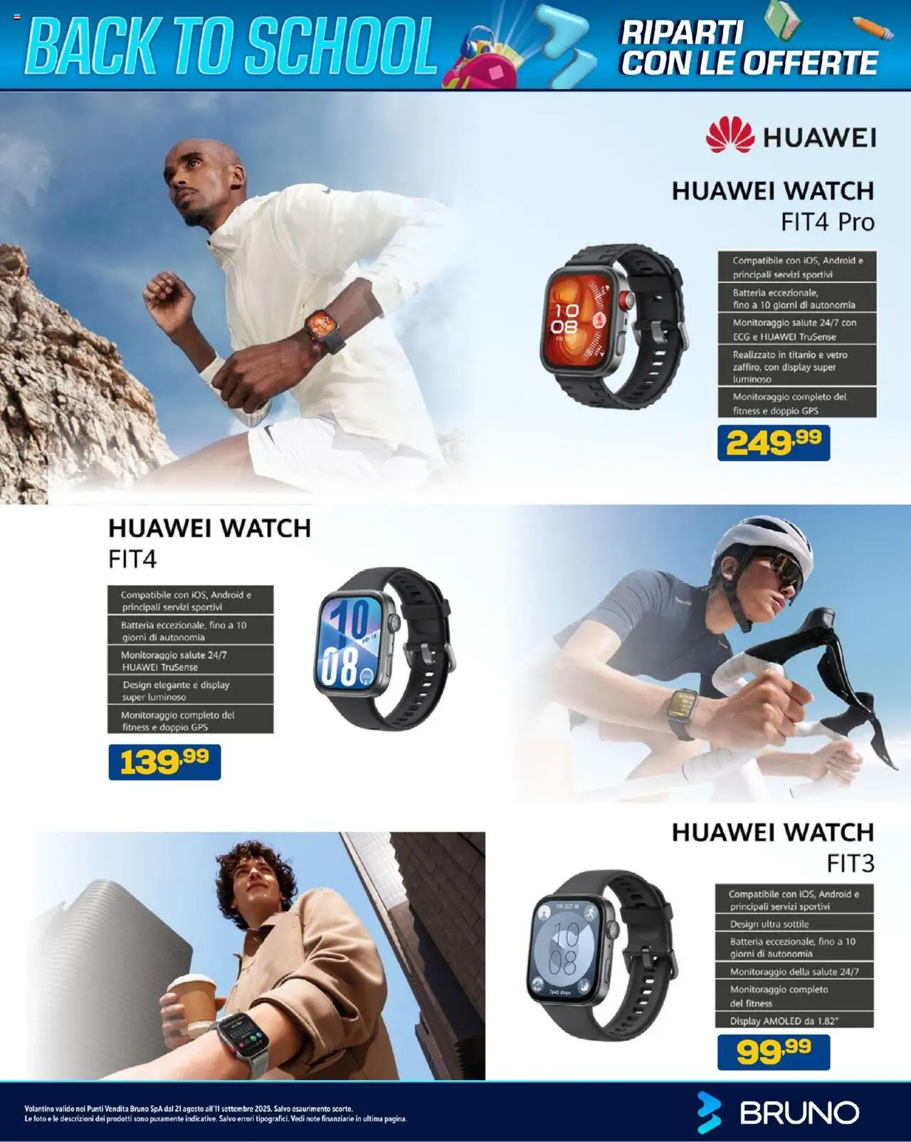 Volantino BRUNO del 21.08.2025 | Pagina: 15 | Prodotti: Huawei, Batteria