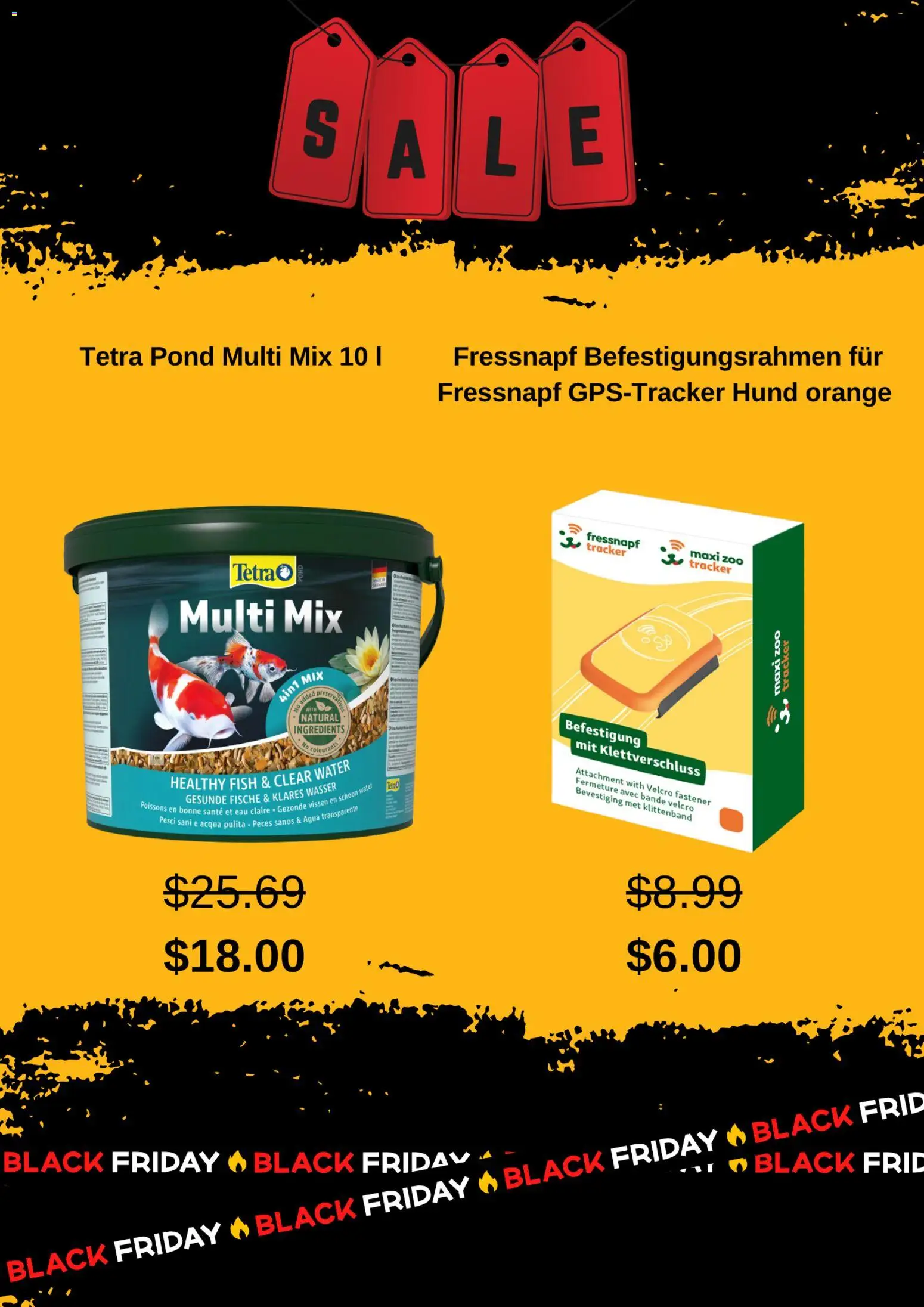 Fressnapf Flugblatt gültig ab 10.11.2025 | Seite: 4 | Produkte: Wasser