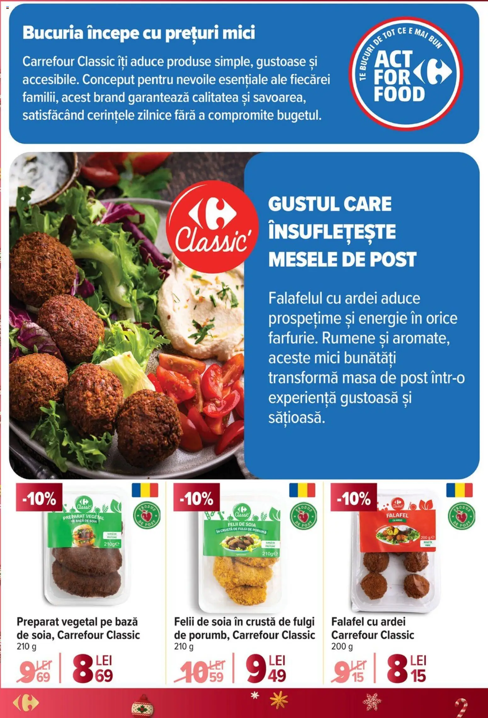 Noul catalog Carrefour – valabil de la 10.12.2025 | Pagină: 13 | Produse: Masă, Mici, Ardei, Fulgi