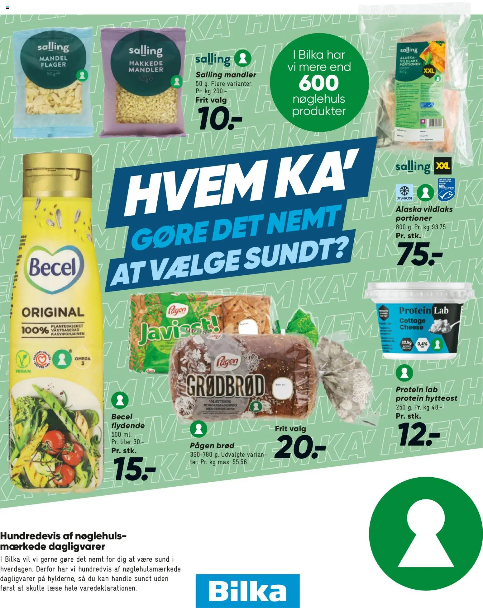 Bilka tilbudsavis – gyldig fra 12.12.2025 | Side: 39 | Produkter: Brød, Mandler, Havregryn, Flager