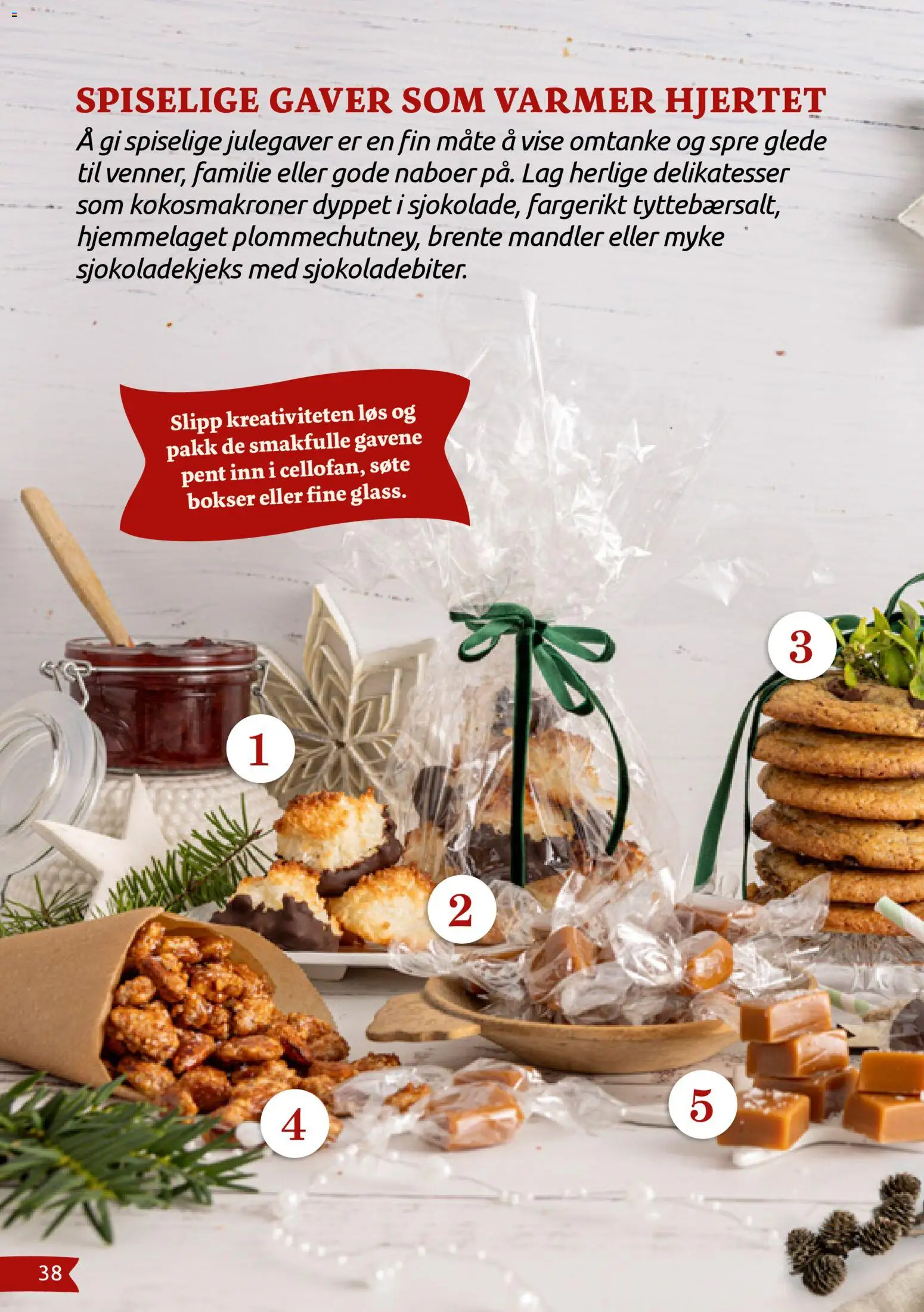 {H1} | Side: 38 | Produkter: Картрідер, Sjokolade, Осушувач повітря, Mandler