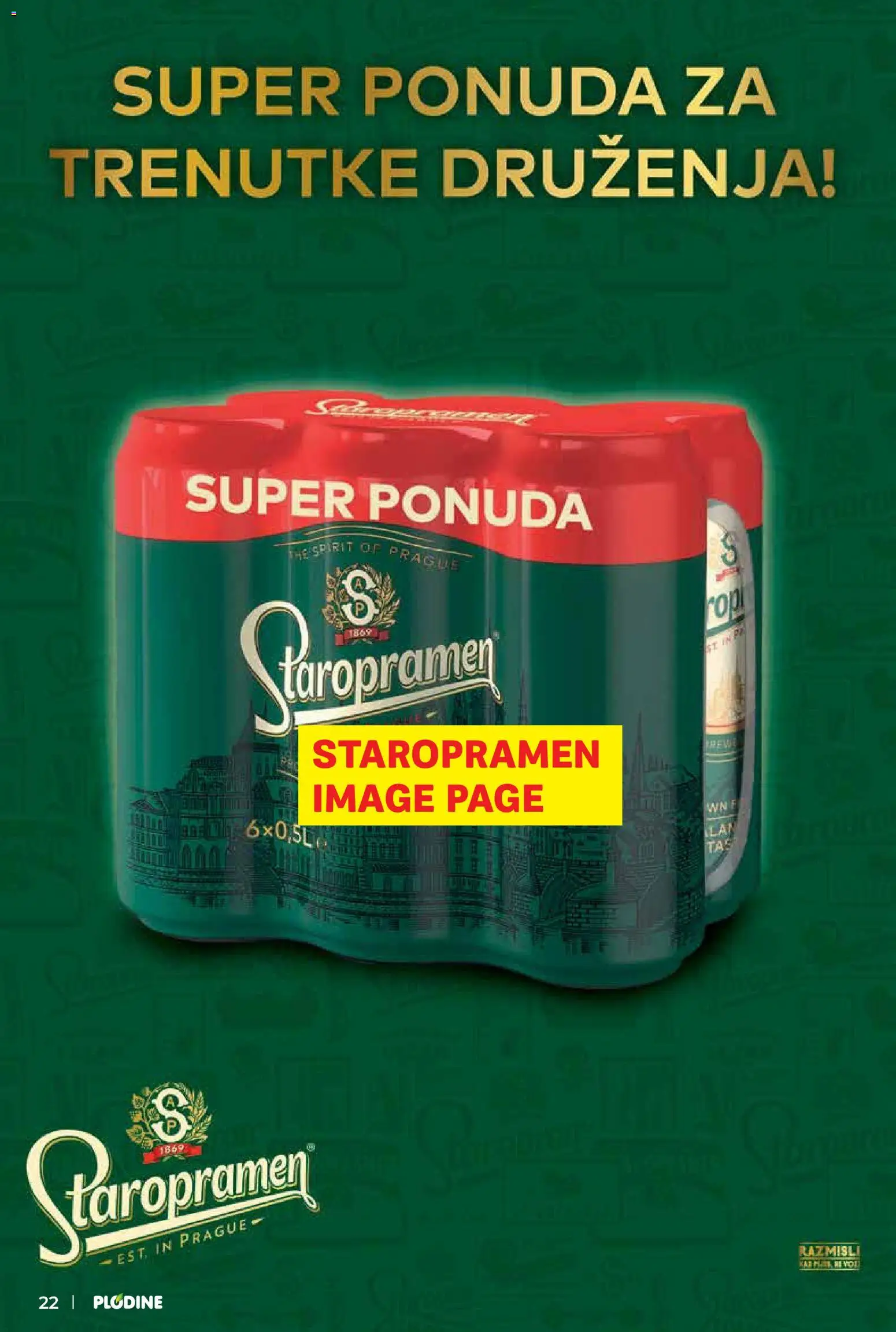 Plodine katalog | vrijedi od 17.12.2025 | Stranica: 22 | Proizvodi: Staropramen