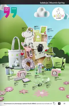 Pogląd oferty "Empik promocje" - ważna od 14.01.2026 | Strona: 59 | Produkty: Portfel, Okulary, Skarpetki, Poduszka