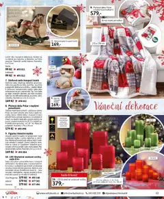 Náhled letáku Velký Košík katalog říjen od 01.10.2025 | Strana: 61 | Produkty: Túje, Mila, LED, Dekorace