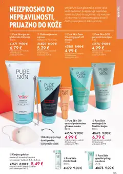 Oriflame katalog akcije – veljaven od 08.10.2025 | Stran: 105 | Izdelki: Tonik za obraz, Gobica, Maska, Tonik