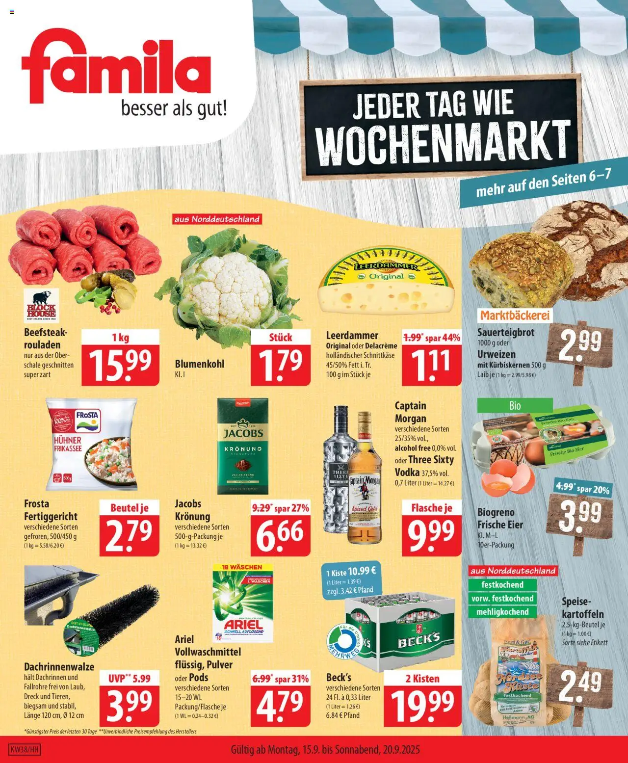Famila Prospekt 	 – gültig ab 15.09.2025 | Seite: 1