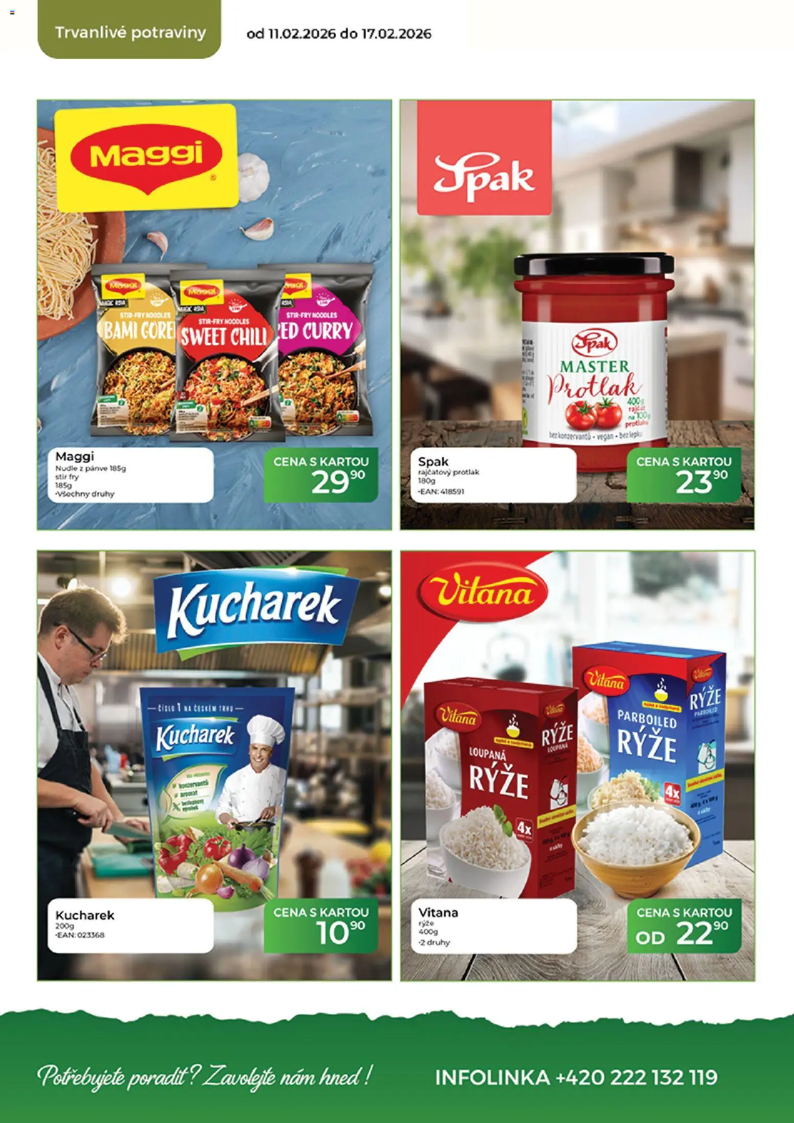 Tamda Foods leták od 11.02.2026 | Strana: 40 | Produkty: Rajčatový protlak, Rýže, Rýže parboiled, Nudle z pánve