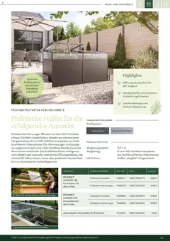 Dehner KGT – Kreative Gartentechnik ab 01.01.2026 gültig | Seite: 61 | Produkte: Hochbeet