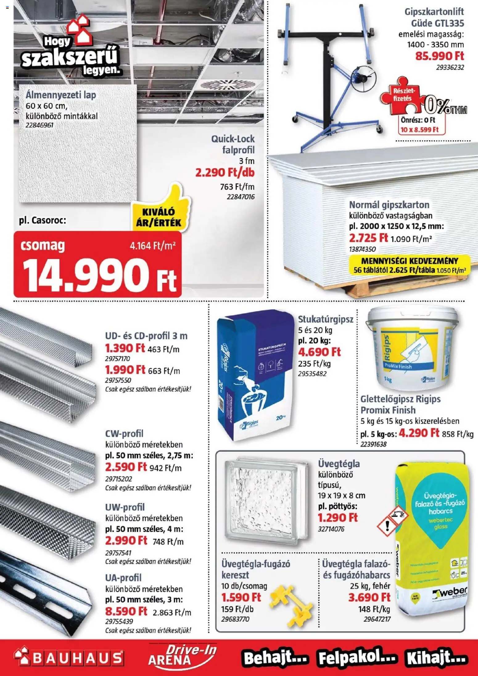 Bauhaus akciós ujság - amely érvényes a következő dátumtól: 06.11.2025 | Oldal: 38
