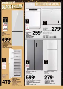 Vista previa E.Leclerc - Black Friday válido desde el 19.11.2025 | Página: 12 | Productos: Congelador, Lavavajillas, Combi, Galette de chaise