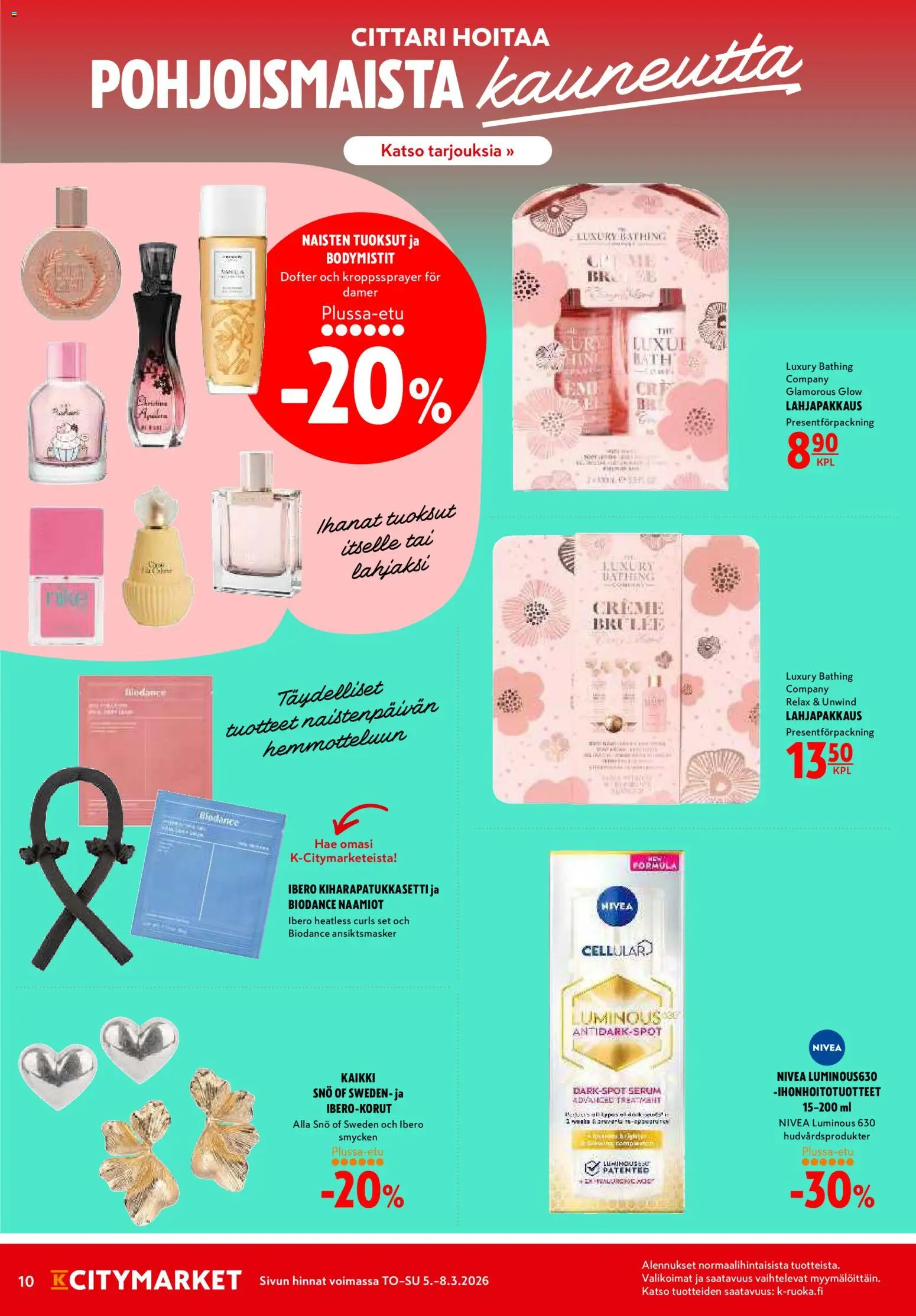 K-Citymarket tarjoukset – voimassa 05.03.2026 alkaen | Sivu: 10