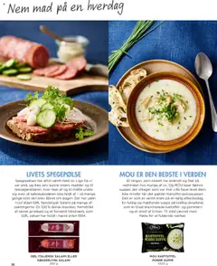 Meny - Spisetid gyldig fra 03.10.2025 | Side: 36 | Produkter: Fløde, Spegepølse, Måtte, Lingerie