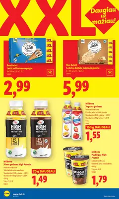 LIDL leidinys galioja nuo 03.11.2025 | Puslapis: 14 | Prekių: Ledai, Jogurto gėrimas