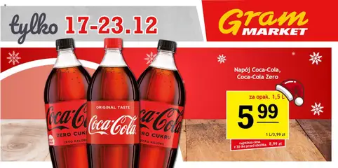 Pogląd oferty "Gram Market Gazetka - Niesłychanie Niskie Ceny" - ważna od 22.12.2025