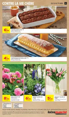 Intermarché - Prévisualisation de TIRAMISU SPECULOOS (1), 500 g - 13,98 € le kg Offre valable sur d'autres produits(t) valide à partir de 14.04.2026 | Page: 15