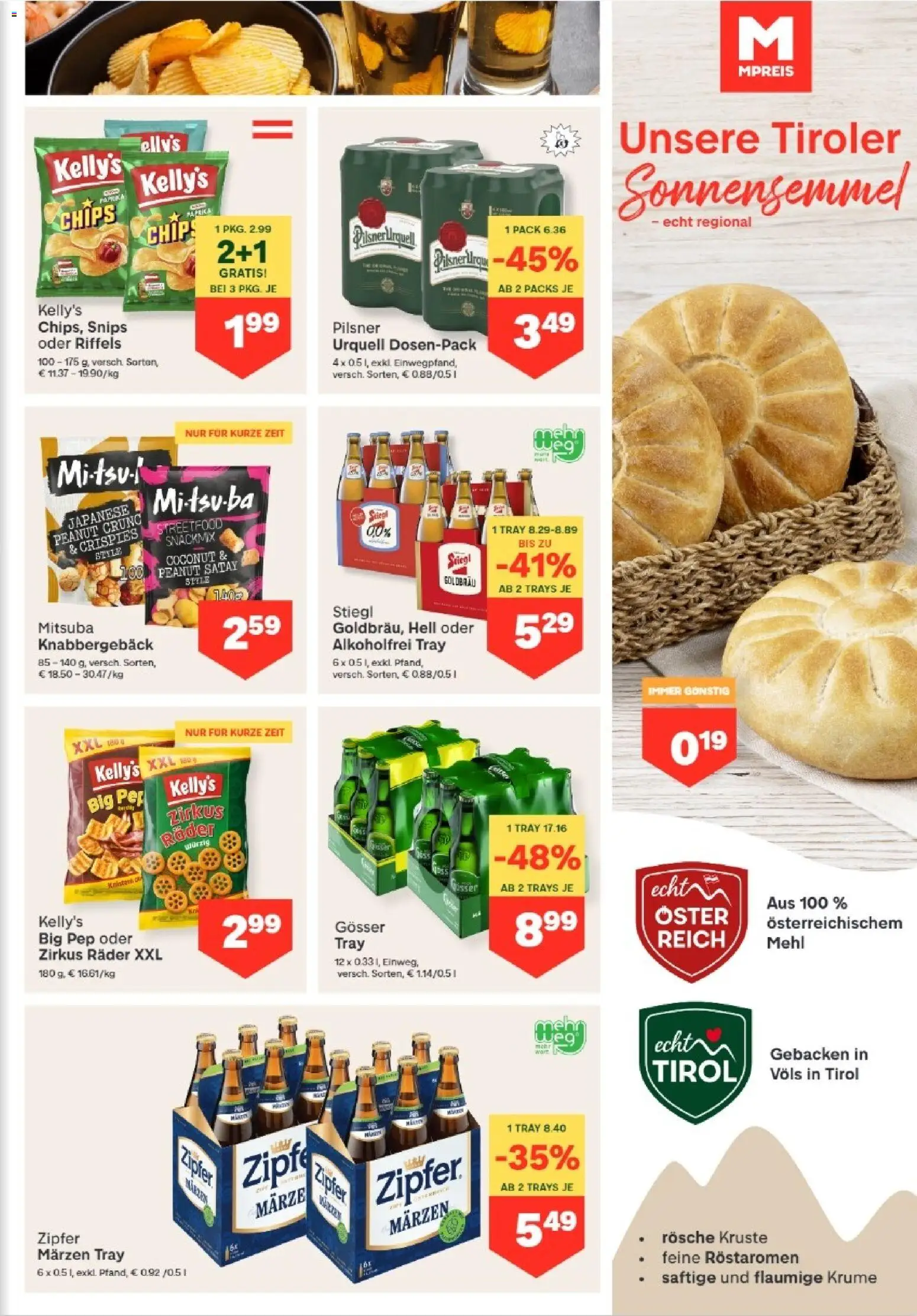 MPREIS Altenmarkt im Pongau gültig ab 07.05.2026 | Seite: 13 | Produkte: Chips