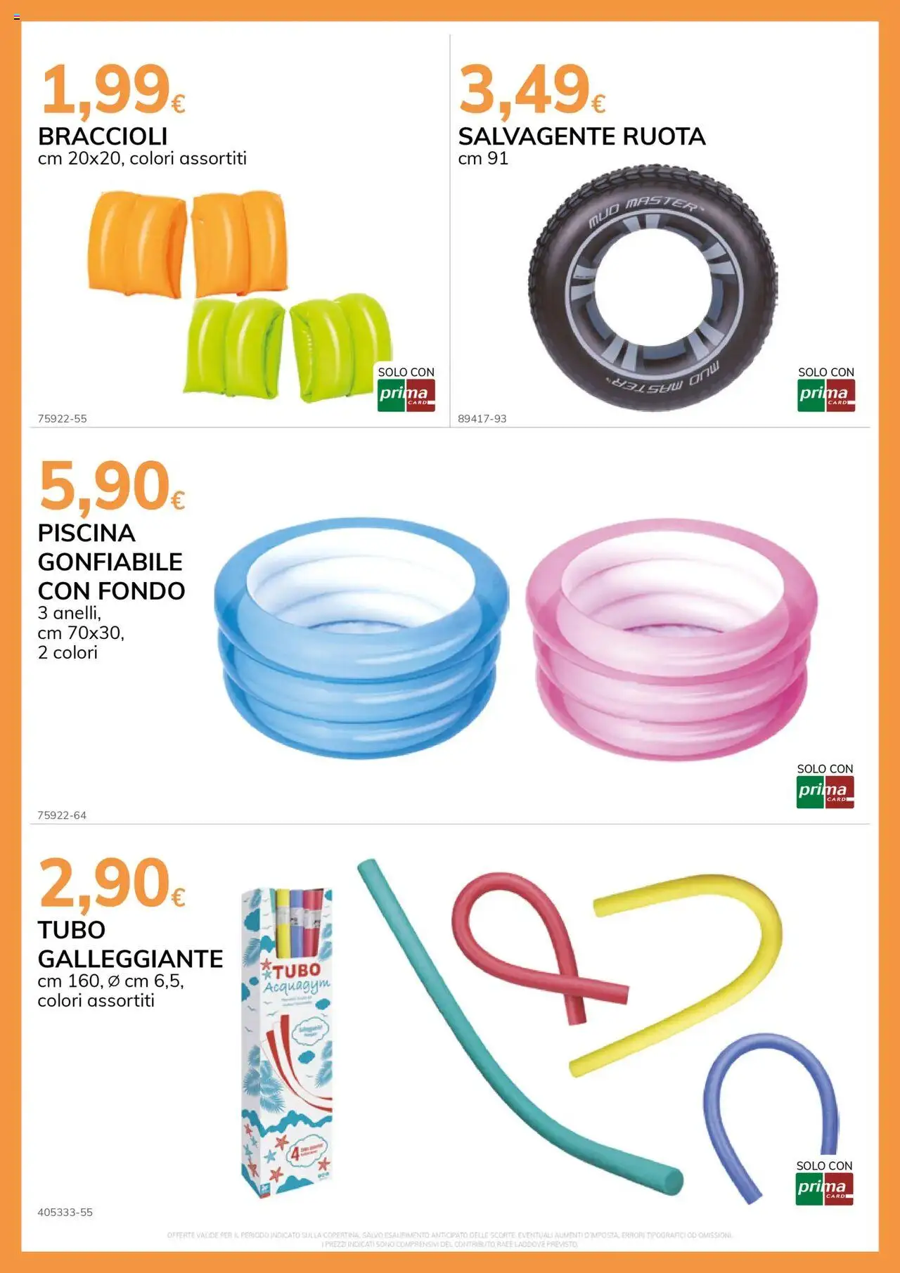 Volantino Basko del 17.06.2025 | Pagina: 15 | Prodotti: Braccioli, Tubo, Piscina, Salvagente
