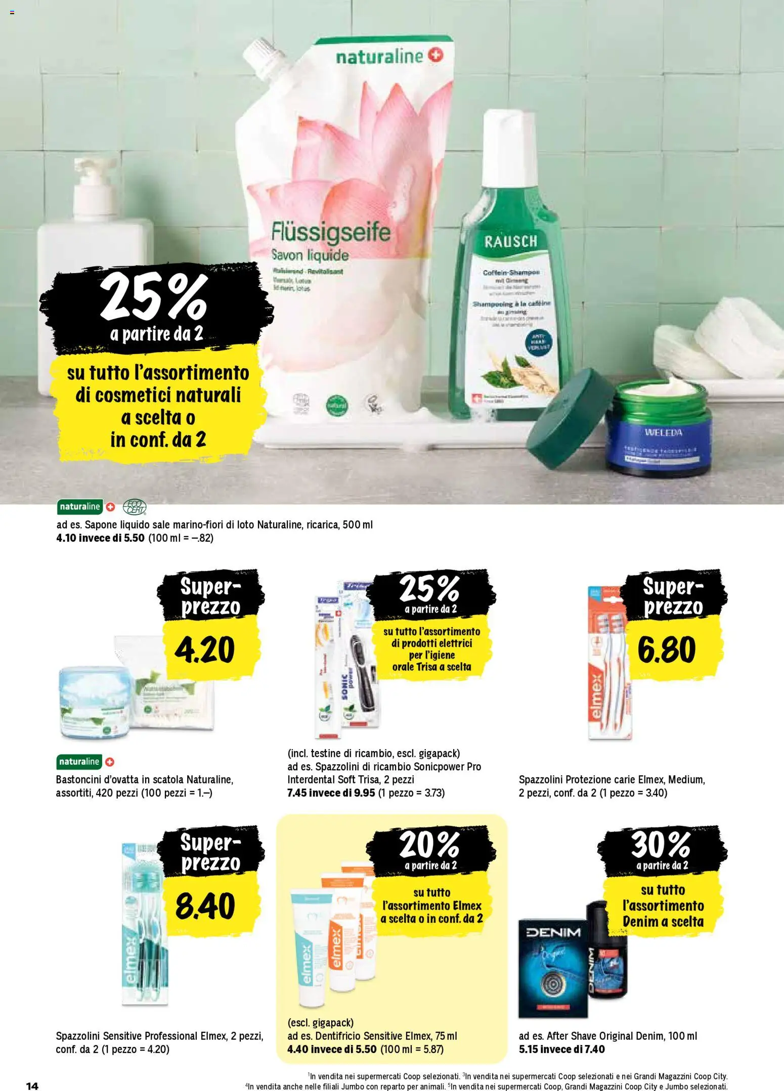 Coop aktionen IT – gültig ab 19.03.2026 | Seite: 14 | Produkte: Box, Shampoo