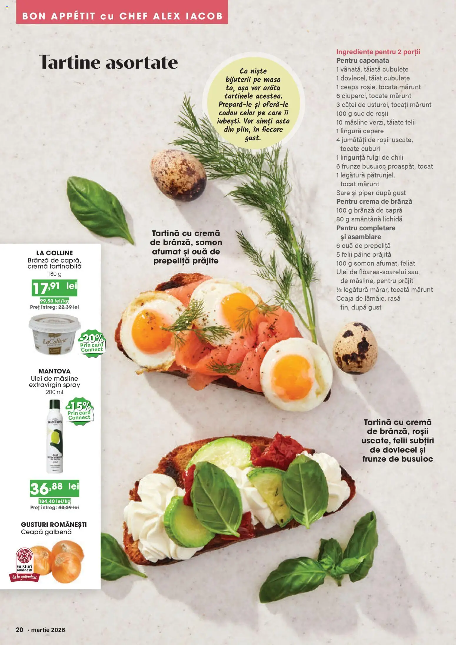 Noul catalog Mega Image – valabil de la 26.02.2026 | Pagină: 20 | Produse: Ulei, Smântână, Ceapă, Piper