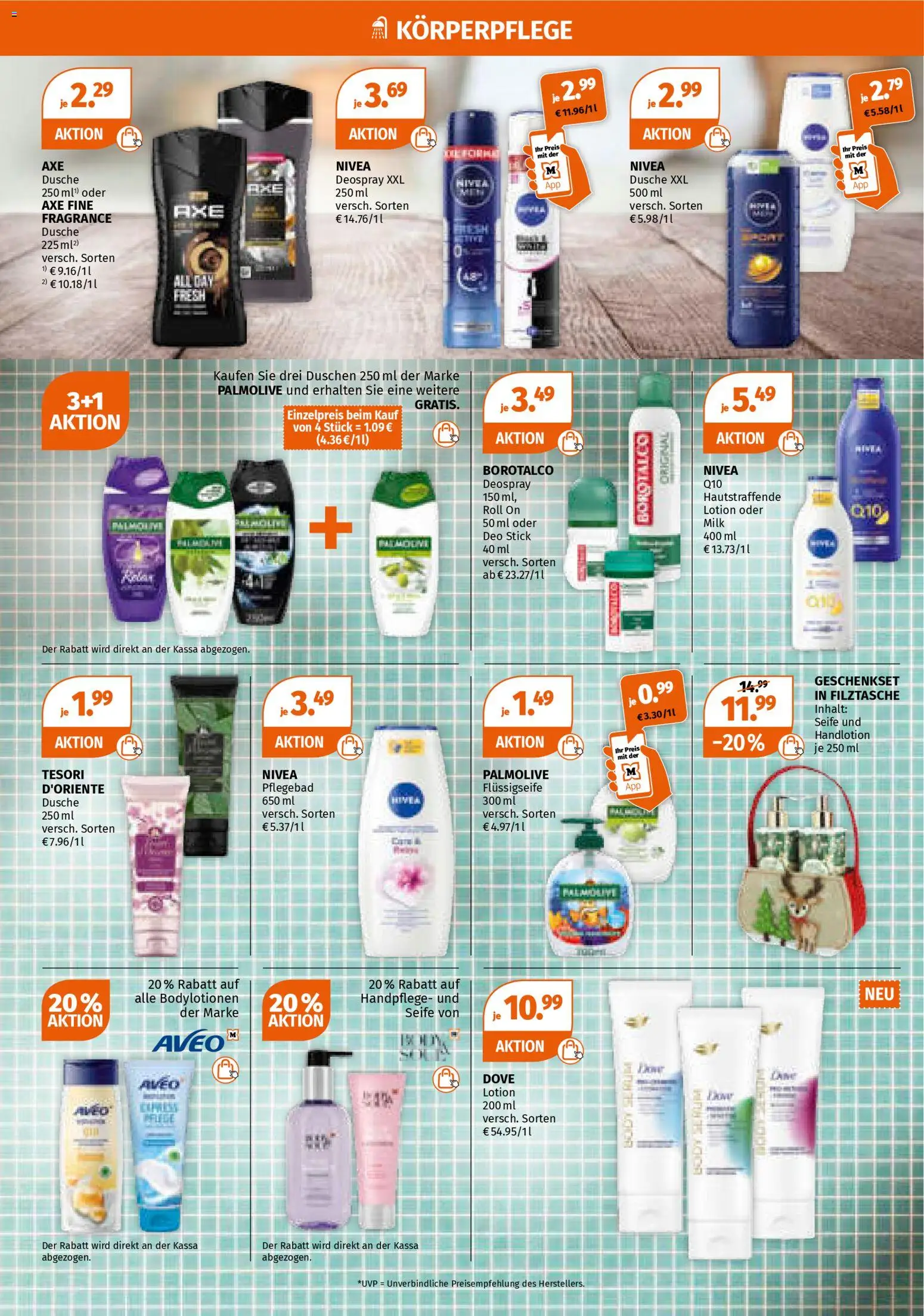 Müller Flugblatt gültig ab 10.11.2025 | Seite: 4 | Produkte: Dusche, Seife