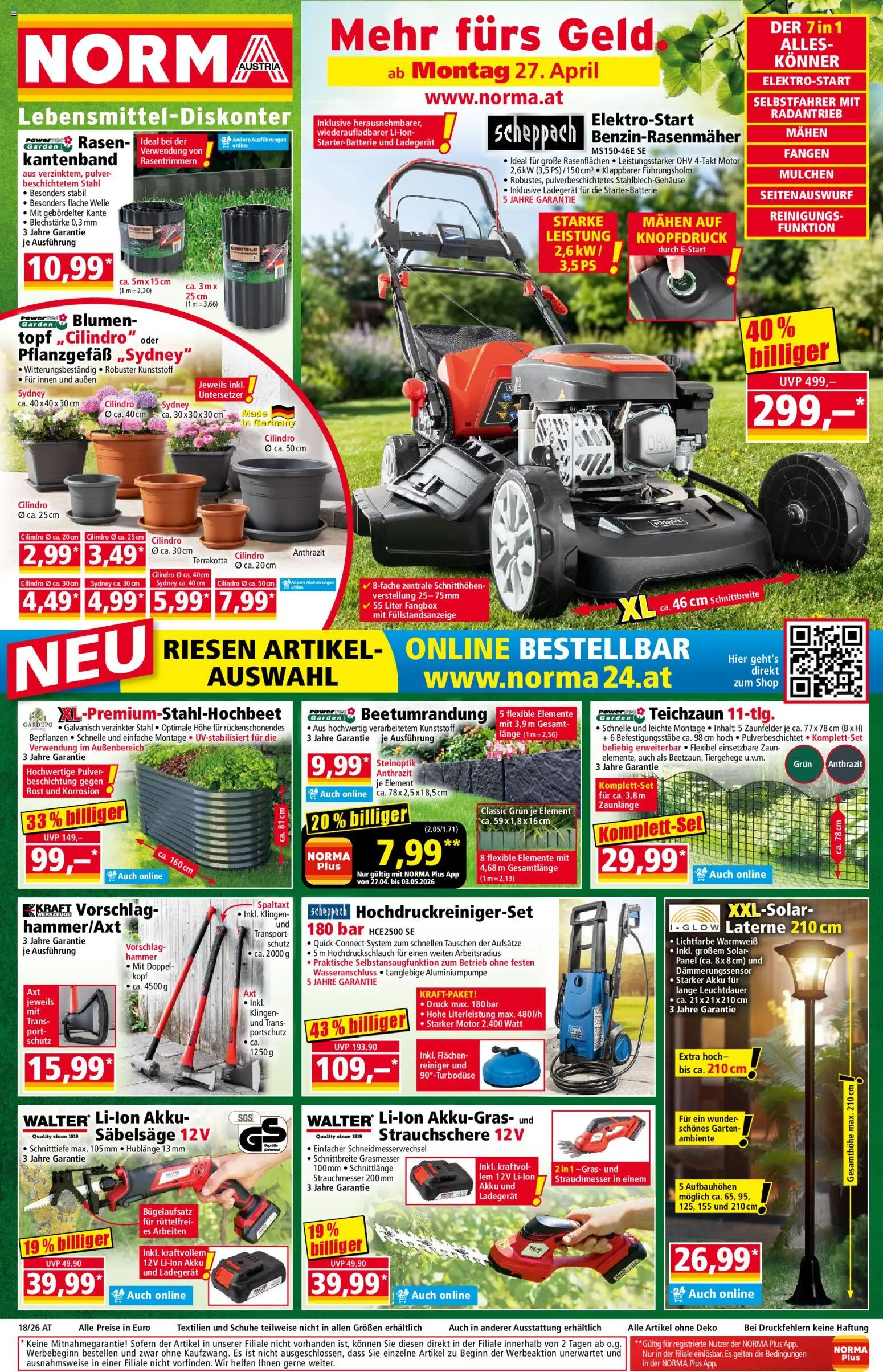 Norma Flugblatt gültig ab 27.04.2026 | Seite: 1
