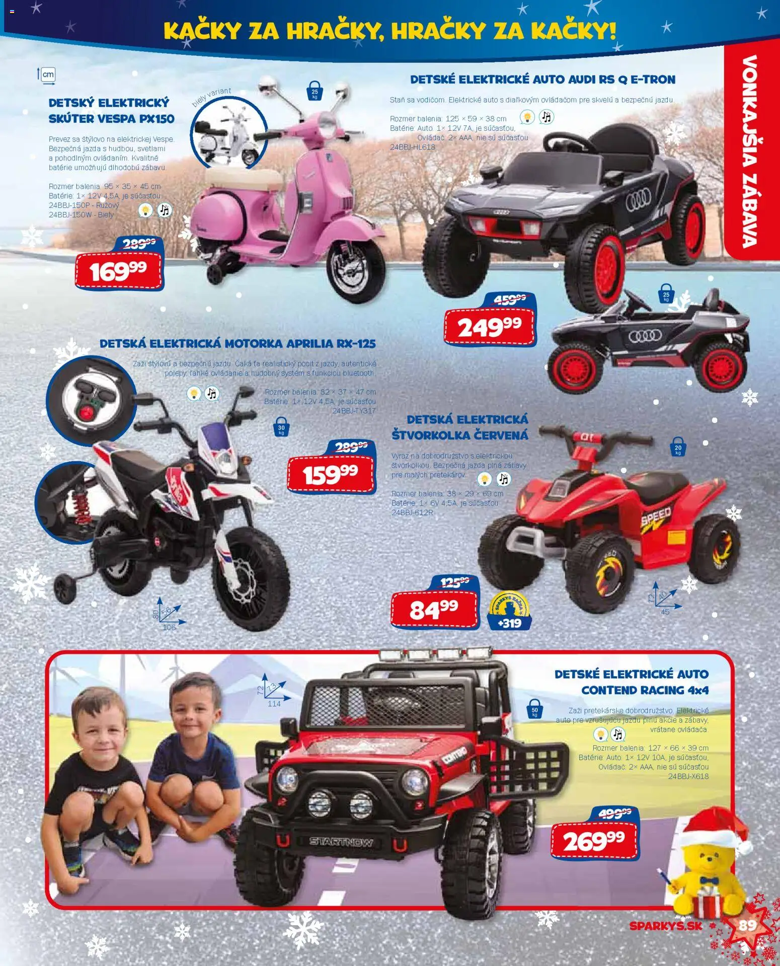 Nové ALLTOYS akcie – leták je platný od 19.11.2025 | Strana: 89 | Produkty: Bluetooth, Stan, Hračky