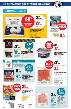  | Page: 16 | Produits: Jambon Cru, Fromage, Jambon, Mascarpone