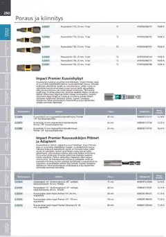 Makita-mainoslehti voimassa 24.03.2026 alkaen | Sivu: 280 | Tuotteet: Monitoimikone, Voi, Käsineet