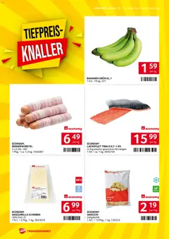 Transgourmet Flugblatt ab 10.11.2025 gültig | Seite: 4 | Produkte: Bananen