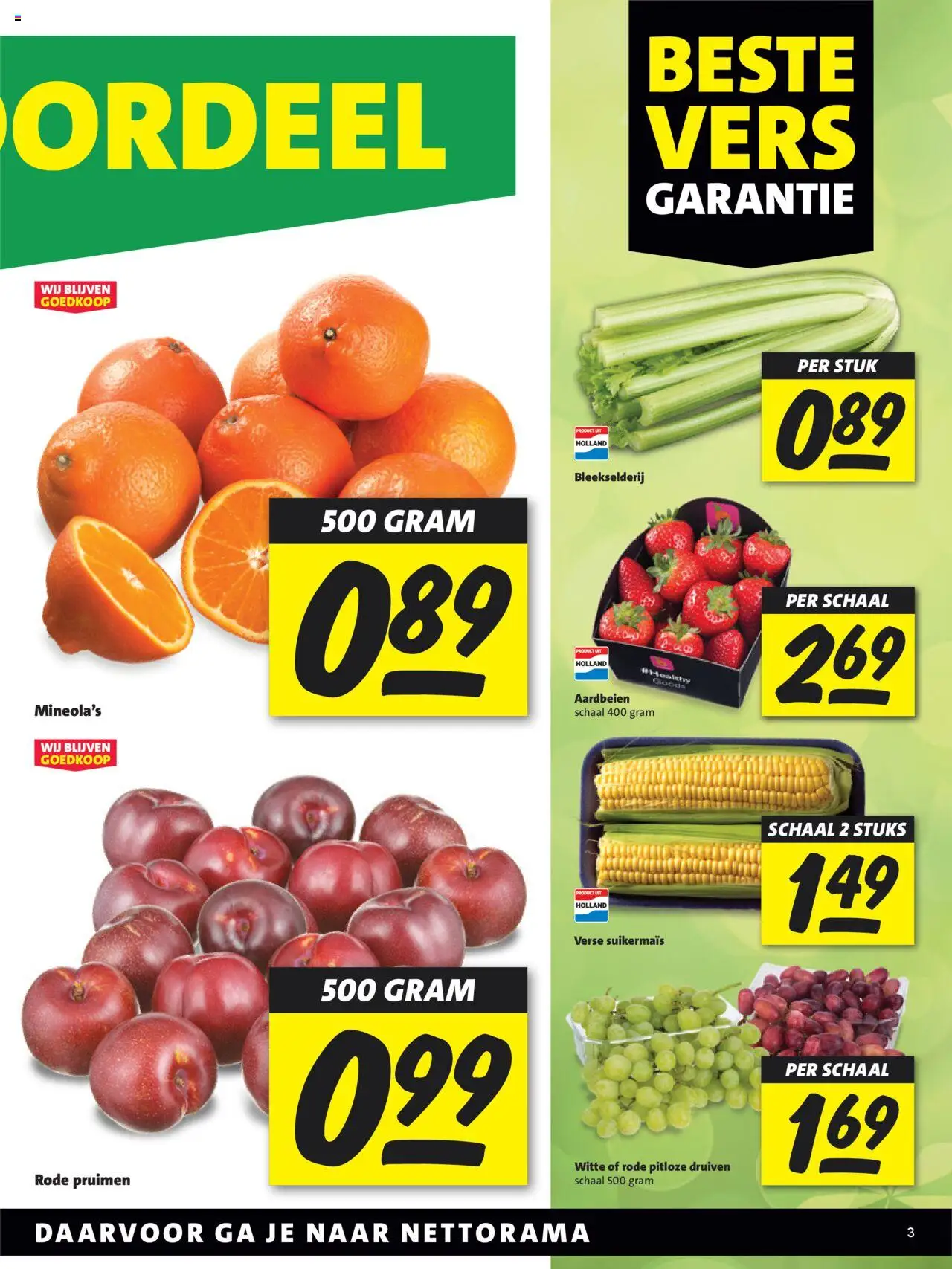  | Pagina: 3 | Producten: Aardbeien, Schaal, Telefonok, Druiven