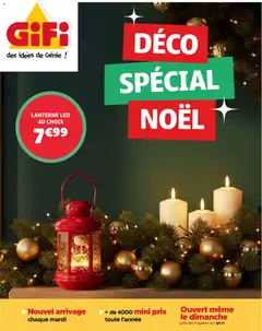 GiFi - Prévisualisation de GiFi catalogue déco spécial noël valide à partir de 18.11.2025