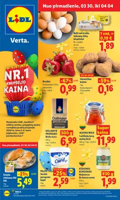 LIDL leidinys galioja nuo 30.03.2026