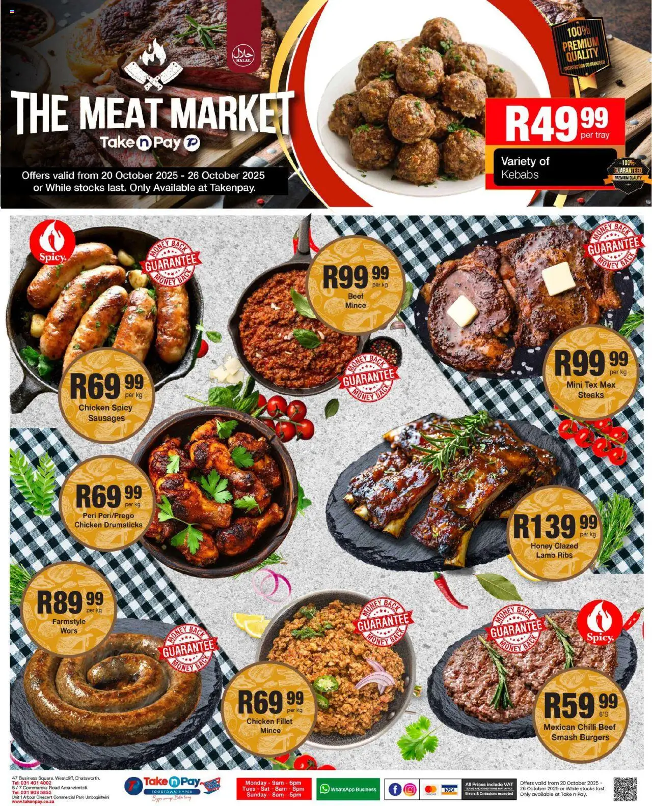 New Take n Pay catalogue – valid from 20.10.2025 | Page: 22 | Products: Tray, Chicken, Burgers, Chilli